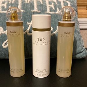Perry Ellis 360 Degrees Perfume and Body Mist Spray Set